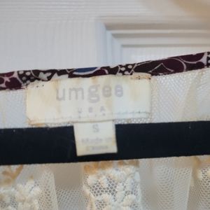 Umgee size small bohemian blouse